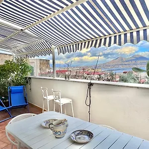 Alma De Templarsf - Stunning Design With Sea View And Terrace Apartment Naples